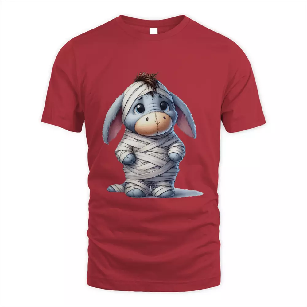 Cute Donkey and Butterfly