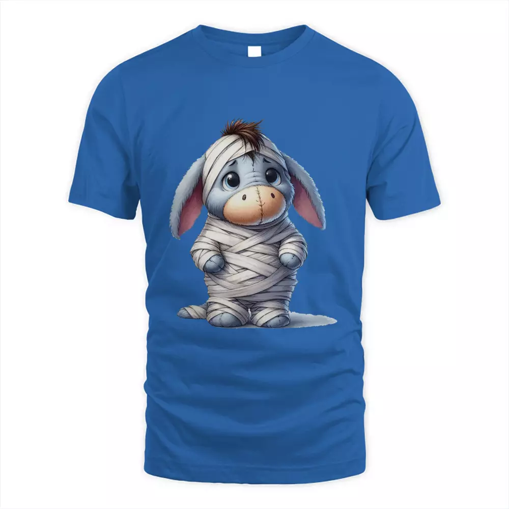 Cute Donkey and Butterfly