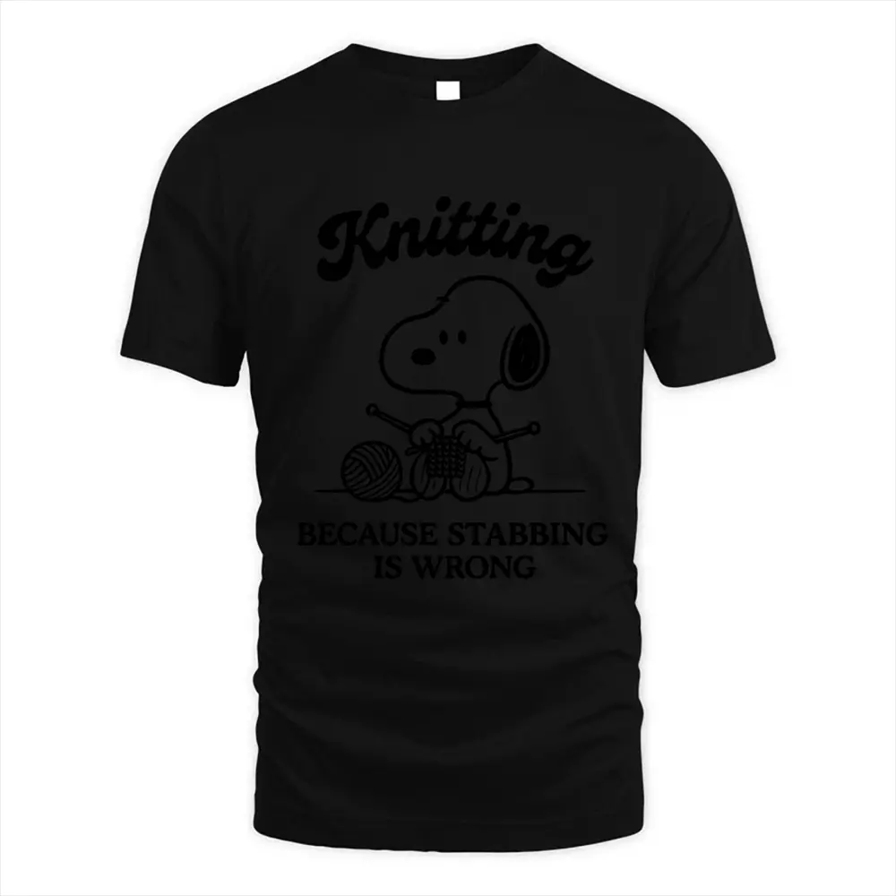 Knitting Because Stabbing Is Wrong