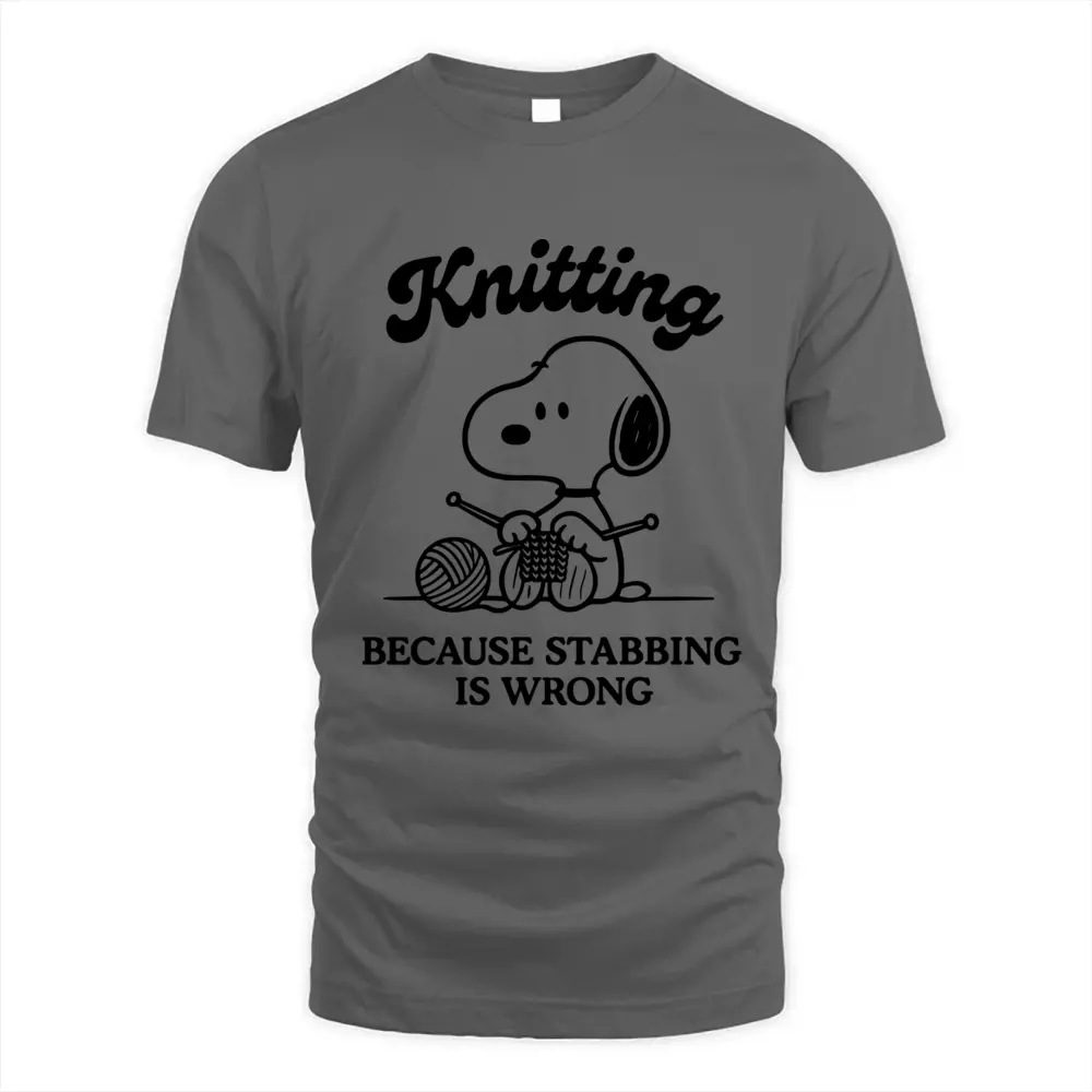 Knitting Because Stabbing Is Wrong