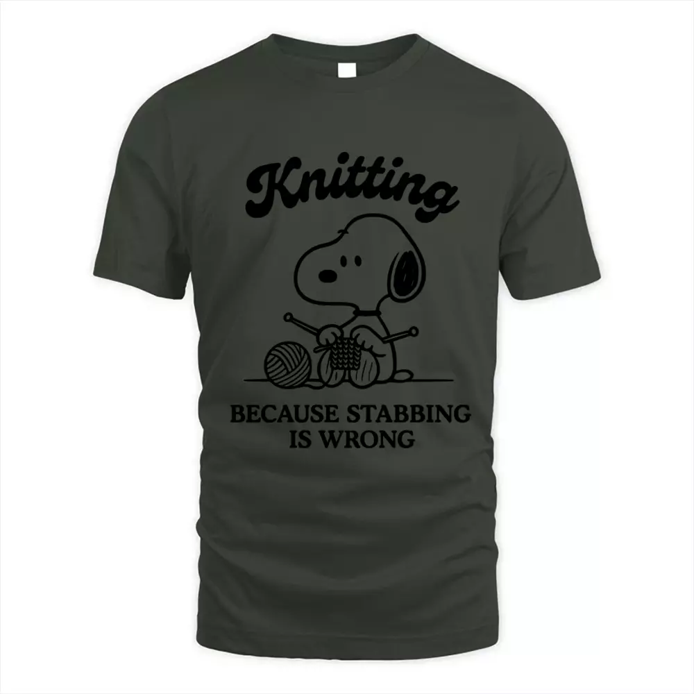 Knitting Because Stabbing Is Wrong
