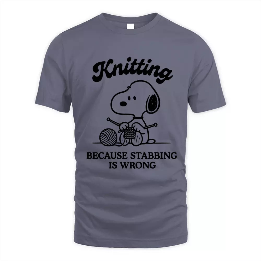 Knitting Because Stabbing Is Wrong