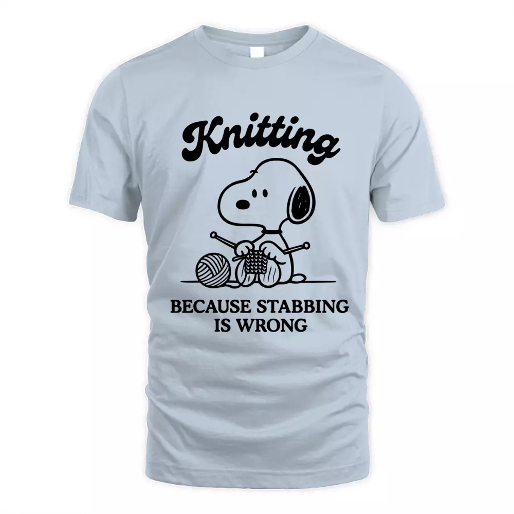Knitting Because Stabbing Is Wrong