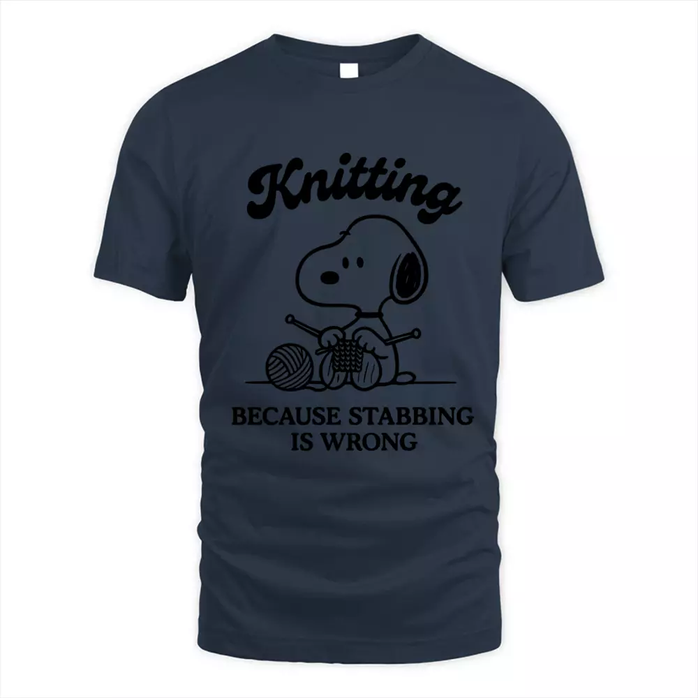 Knitting Because Stabbing Is Wrong