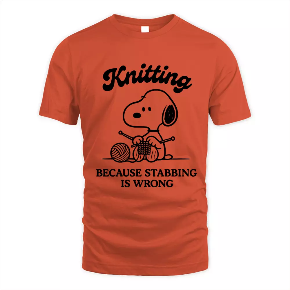 Knitting Because Stabbing Is Wrong
