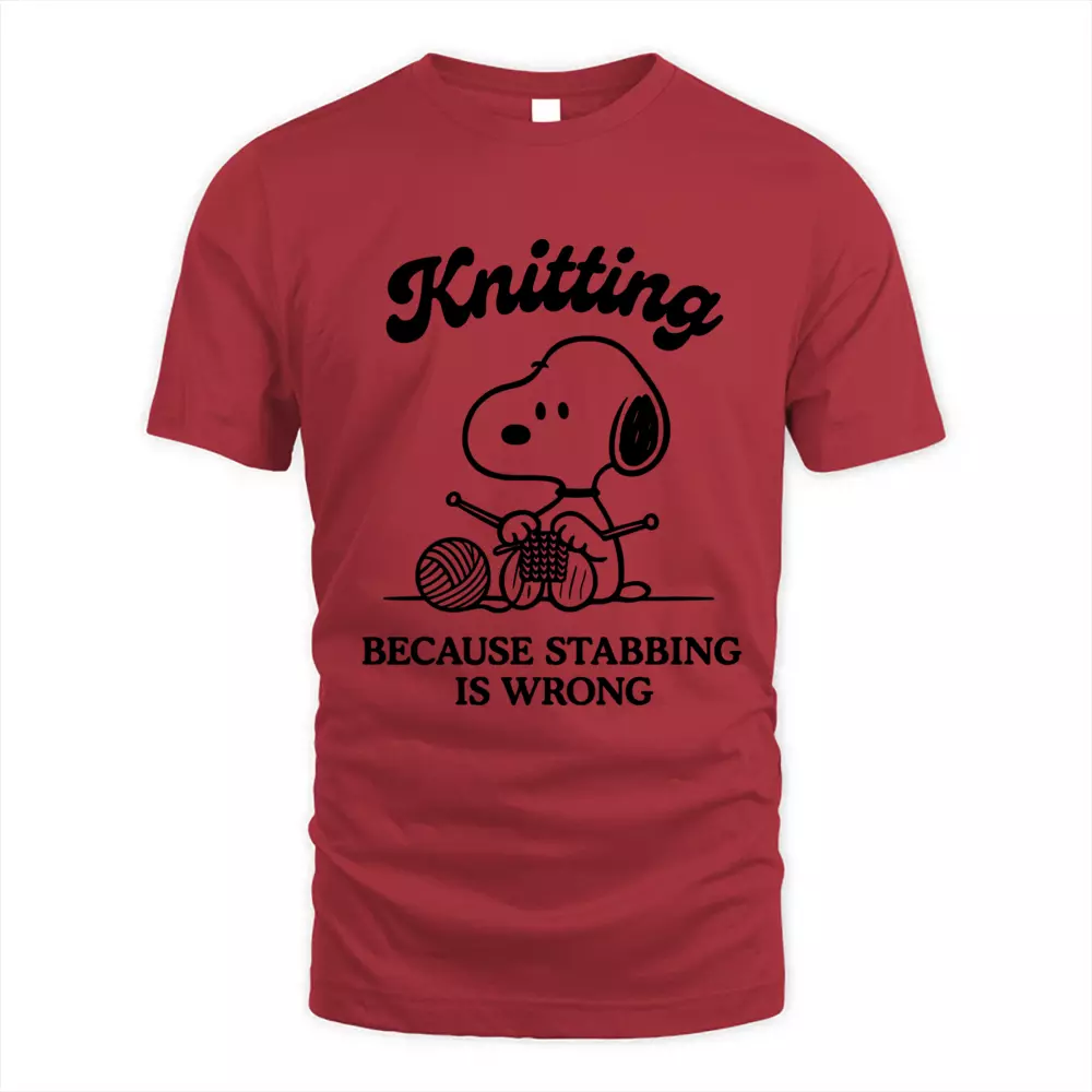 Knitting Because Stabbing Is Wrong