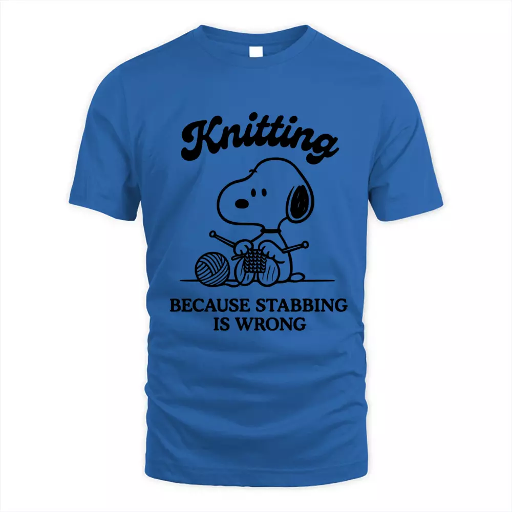 Knitting Because Stabbing Is Wrong