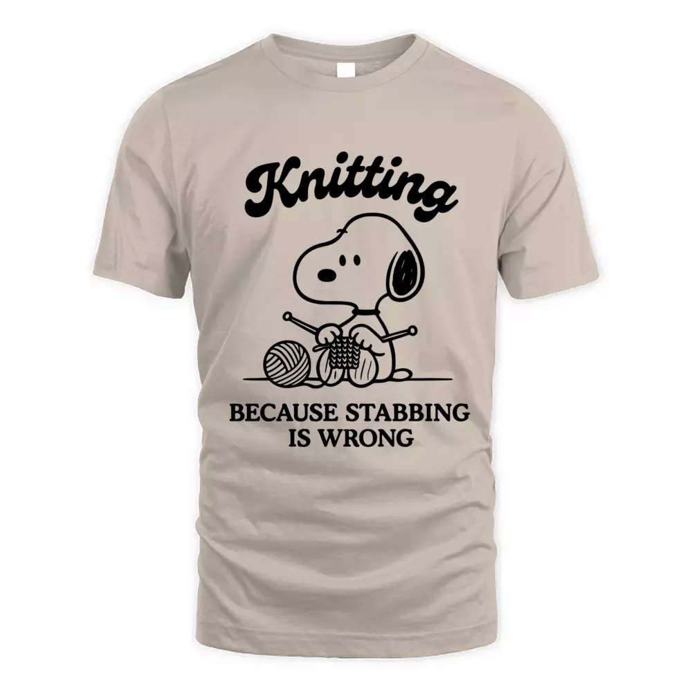 Knitting Because Stabbing Is Wrong