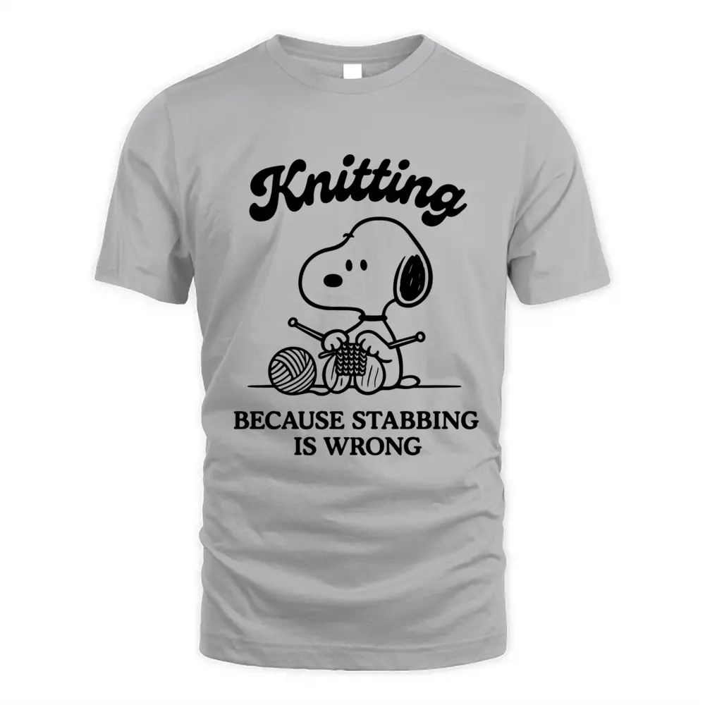 Knitting Because Stabbing Is Wrong