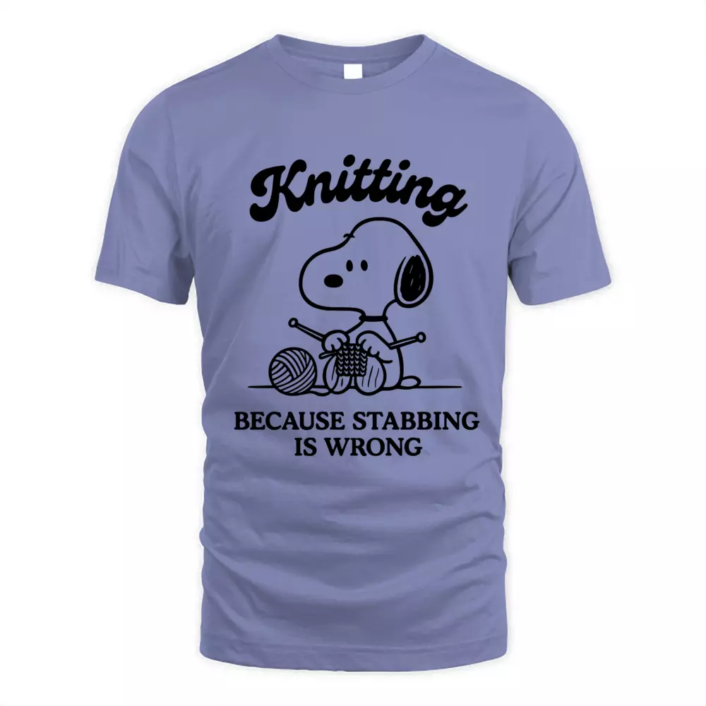 Knitting Because Stabbing Is Wrong