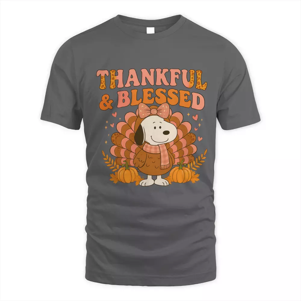 Thankful And Blessed Turkey Color