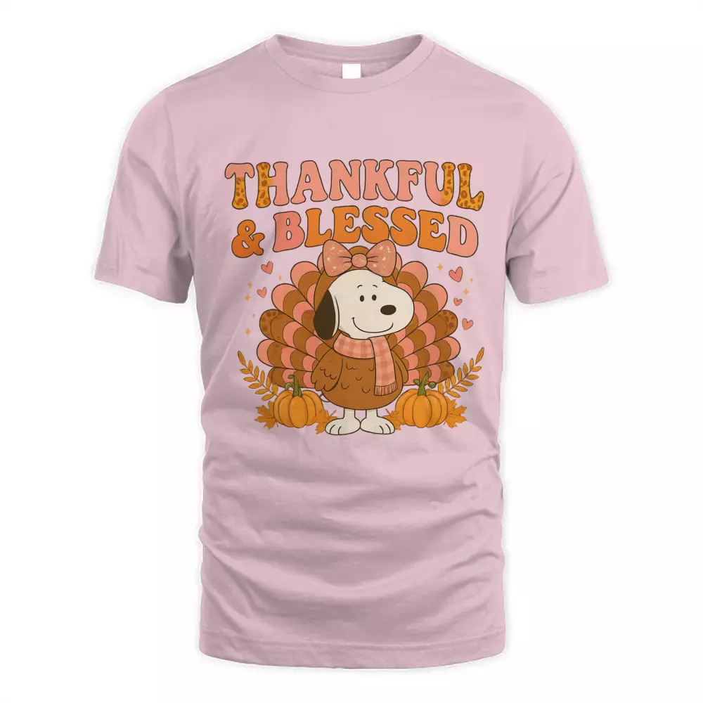 Thankful And Blessed Turkey Color