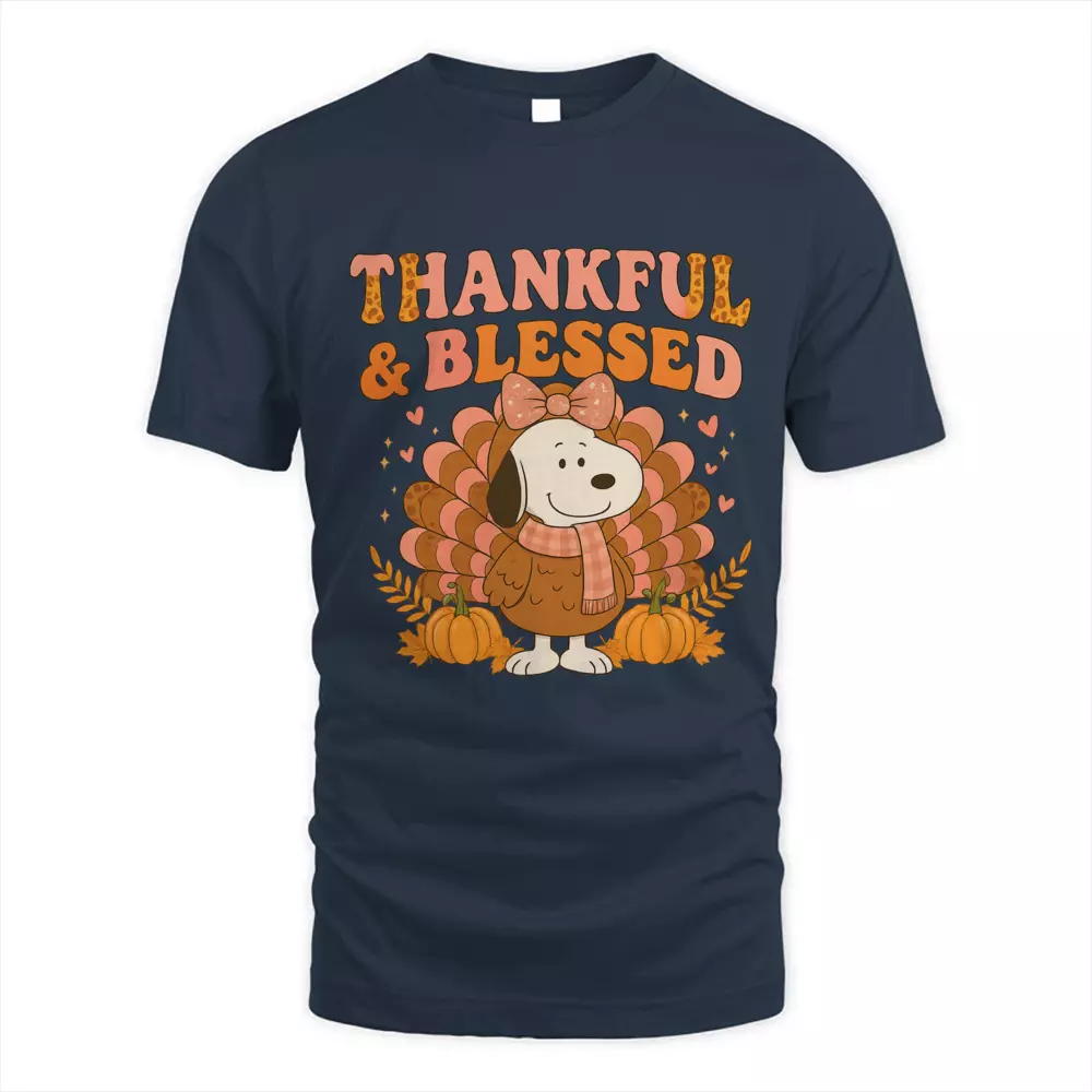 Thankful And Blessed Turkey Color