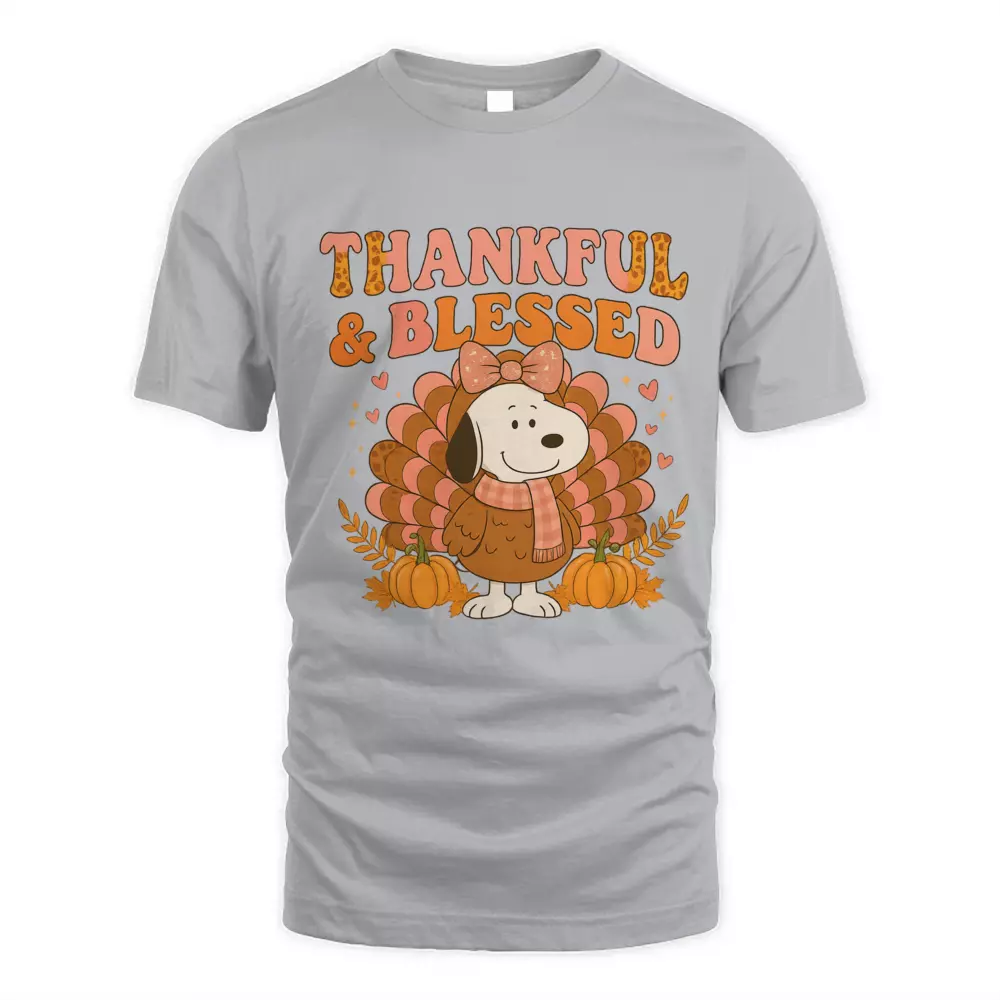Thankful And Blessed Turkey Color
