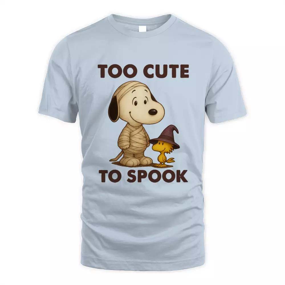 Too Cute To Spook Dog Bird Cute Witch Mummy Halloween