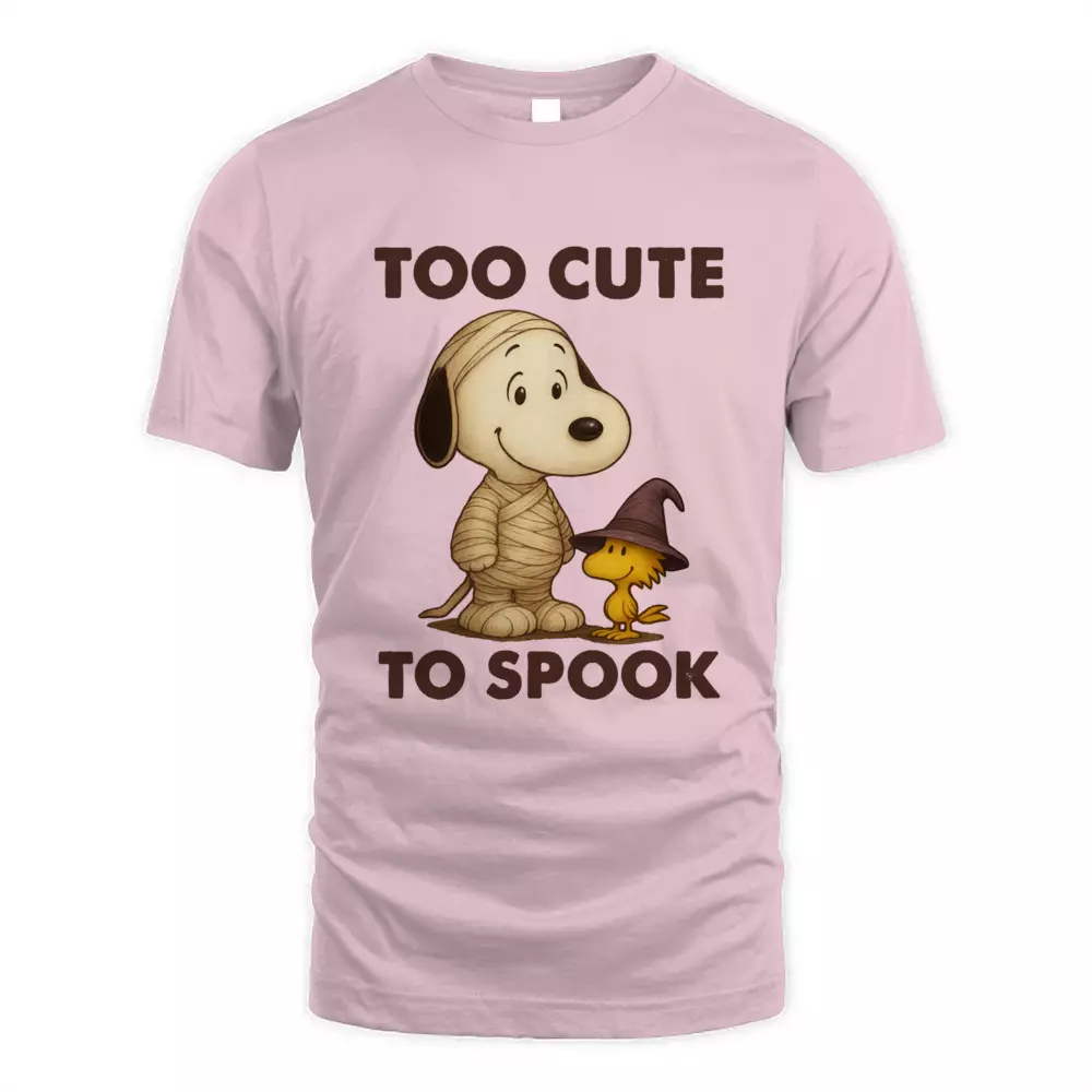 Too Cute To Spook Dog Bird Cute Witch Mummy Halloween