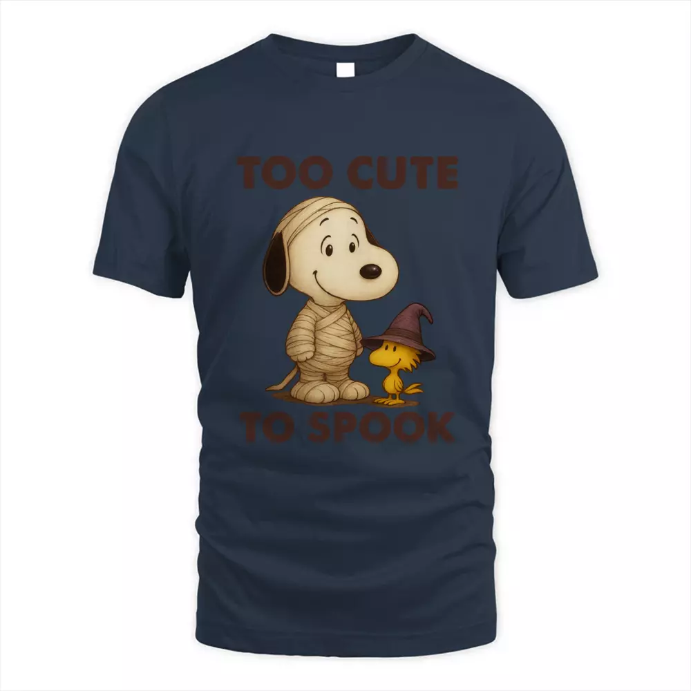 Too Cute To Spook Dog Bird Cute Witch Mummy Halloween